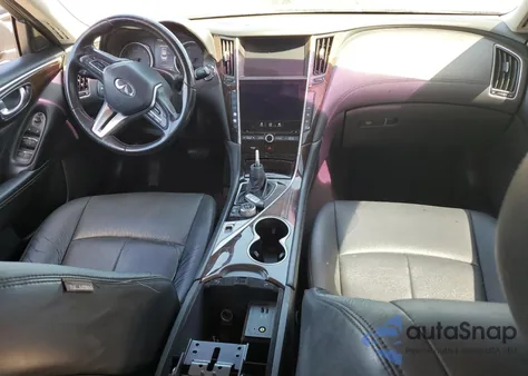 2018 Infiniti Q50 Luxe from USA, damaged, VIN JN1EV7AP7JM350153